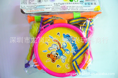 【300元起混批897-1嬰幼兒樂器套裝鼓/天籟之音套裝搖鼓/小歡樂鼓】價(jià)格,廠家,圖片,教具、早教機(jī),深圳市龍崗區(qū)布吉隆興玩具商行-